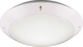LED Plafondlamp - Badkamerlamp - Trion Camiro - Opbouw Rond - Waterdicht IP54 - E27 Fitting - Mat Wit - Kunststof - BES LED