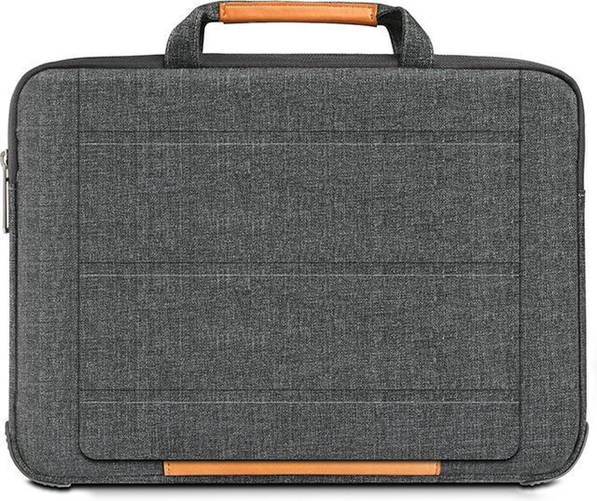 WIWU - 15.4 inch Smart Stand Laptop & Macbook Sleeve - Grijs