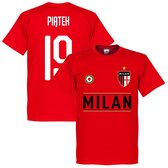 AC Milan Piatek 19 Team T-Shirt - Rood - XS