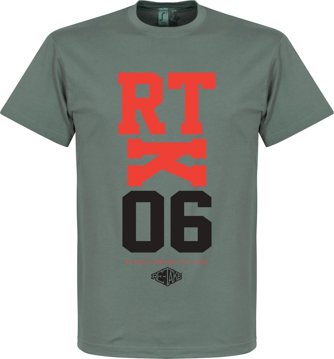 Retake RTK06 T-Shirt - Zink - XL