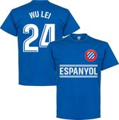 Espanyol Wu Lei 24 Team T-Shirt - Blauw - L