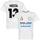 Lazio Roma Nesta 13 Team T-Shirt - Wit - XXL