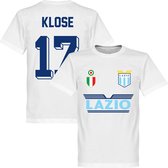 Lazio Roma Klose 17 Team T-Shirt - Wit - XXL
