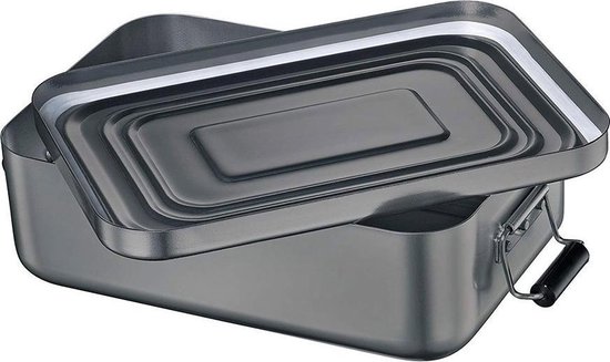 hospita Harmonie Afwijking Küchenprofi Lunchbox Aluminium Antraciet | bol.com