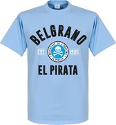 Belgrano Cordoba Established T-Shirt - Licht Blauw - M