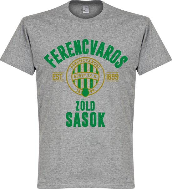 Ferencvaros Established T-Shirt - Wit