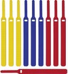 Klittenband kabelbinders 170mm / diverse kleuren (10 stuks)