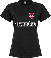 Thailand Team Dames T-Shirt - Zwart - XL