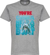 You're Going To Need A Bigger Boat Jaws T-Shirt - Grijs - L