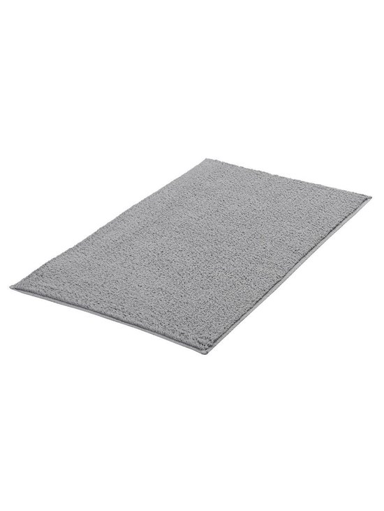 Badmat Finn zilver grijs 50x80cm