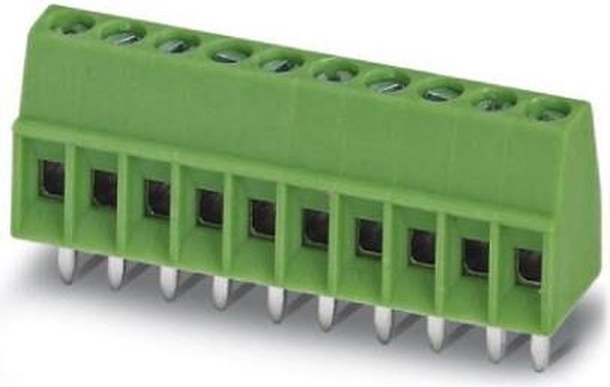 Phoenix Contact 1725656 Klemschroefblok 0.50 mm² Aantal polen 2 Groen 250 stuk(s)