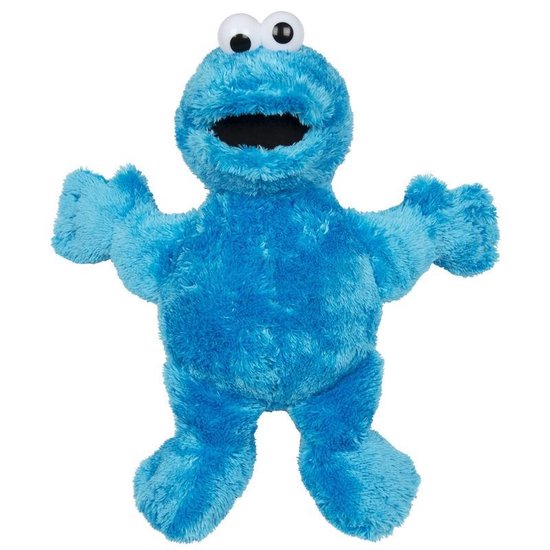 Literatuur Onvervangbaar verontschuldiging Pluche Sesamstraat Koekiemonster 38 cm speelgoed knuffel - Blauwe Cookie  Monster... | bol.com