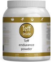 Teff Endurance powder 1,6 kg Vanille - glutenvrije producten - sportvoeding - sportdrank poeder