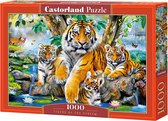 Castorland Tigers by the Stream 1000 stukjes