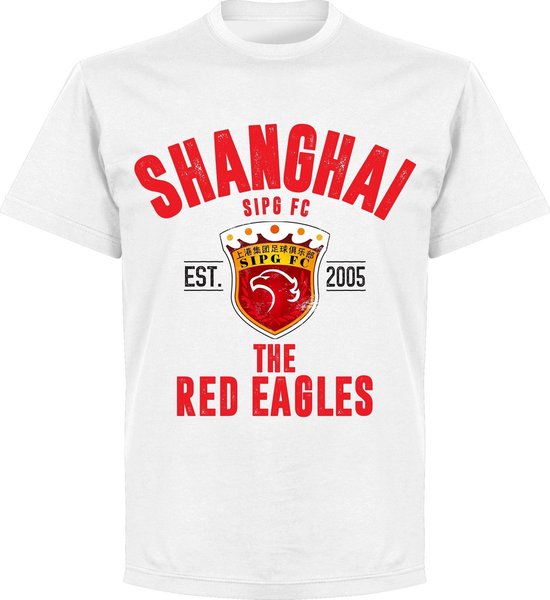 Shanghai SIPG Established T-shirt - Wit - 3XL