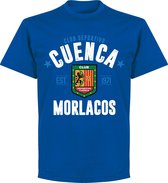 Deportivo Cuenca Established T-shirt - Blauw - XXL