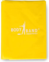 Fitness elastiek 2,5 meter - Lichte weerstand - Geel - Body-Band