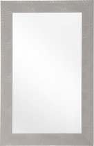 Beliani NEVEZ - Wandspiegel - grijs - synthetisch materiaal