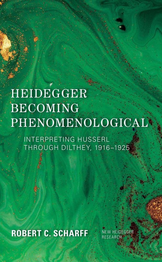 New Heidegger Research - Heidegger Becoming Phenomenological - cover