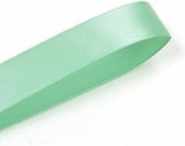 Satijn Lint 10mm (1cm) | Satijnlint | Mint Groen (530) | Luxe Dubbelzijdige Kwaliteit | Rol van 22,85 Meter