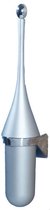 Marplast toiletborstel wandmontage MP 658 - chroom / satijn /wit