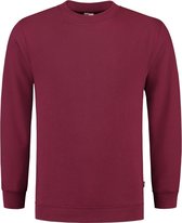 Tricorp Sweater - Casual - 301008 - wijnrood - Maat XXL