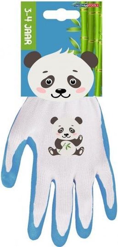 Voorouder verkorten Afm Panda kinderhandschoenen / tuinier handschoenen 25 x 18 x 2 cm - 3-4 jaar -  tuin /... | bol.com