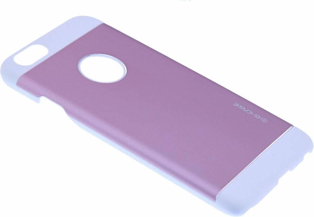 G-Case Roze Aluminium & PC Grander Series Hoesje iPhone 6 / 6S