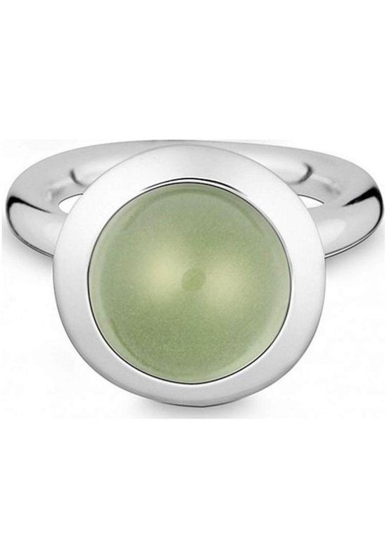 Quinn - zilveren ring met prasiolite - 021894635