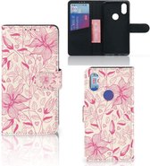 Xiaomi Mi Mix 2s Hoesje Pink Flowers