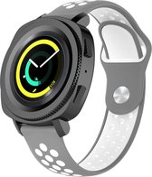watchbands-shop.nl bandje - Samsung Gear Sport/Galaxy Watch (42mm) - GrijsWit
