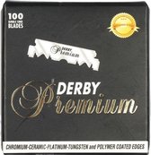 Derby Premium Single Edge Blades - 100 pcs - Losse scheermesjes 100 stuks