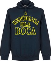 Republica De La Boca Hoodie - Navy - L