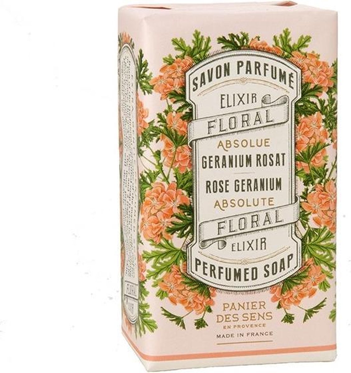 Panier des Sens - Vegetable Soap / Plantaardige Zeep - Rose Geranium - 150 gr - Vegan
