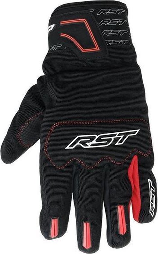 RST Rider Ce Mens Glove Black Red Maat 11