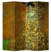 Fine Asianliving Paravent Pliant Paravent 4 Panneaux Gustav Klimt - Portrait Adele Bloch-Bauer L160xH180cm