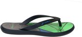 Ipanema Rider Energy badslippers jongens grijs/groen