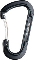 Munkees Karabijnhaak D-shape Draadsluiting 6 X 60 Mm Zwart
