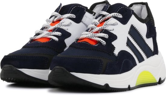 Hip Kinder Sneakers - H1204 - Blauw - Maat 34 | bol.com