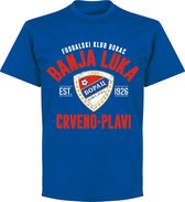 Borac Banja Luka Established T-shirt - Blauw - XL