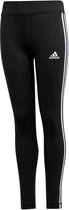adidas Sportbroek - Maat 116  - Vrouwen - zwart/ wit