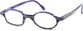 Leesbril Readloop Toukan-Groen paars gestreept-+2.50 +2.50