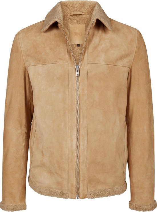 WE Fashion Heren leren jas Heren leren jas | 94489279 WE Fashion