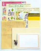 Leane Creatief - Sticker-O-Stitch pakket - 61.4444 - Geel