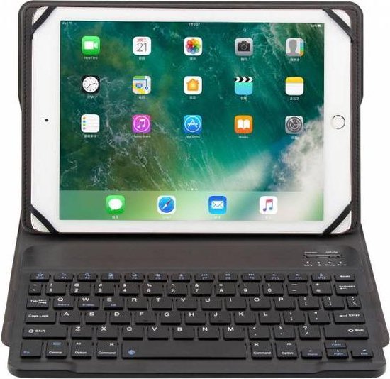 Zwart Magnetically DetachableWireless Bluetooth Keyboard hoesje voor Huawei MediaPad T3 10 (9.6 inch) Zwart Magnetically DetachableWireless Bluetooth Keyboard hoesje voor Huawei MediaPad T3 10 (9.6 inch)