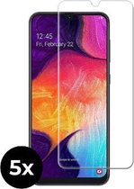 5x Tempered Glass screenprotector - Samsung Galaxy A50