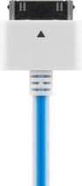 LED Kabel voor 30-pins apparaten Blauw