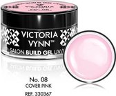 Victoria Vynn™ - Buildergel - gel om je nagels mee te verlengen of te verstevigen -  Cover Pink 15ml.