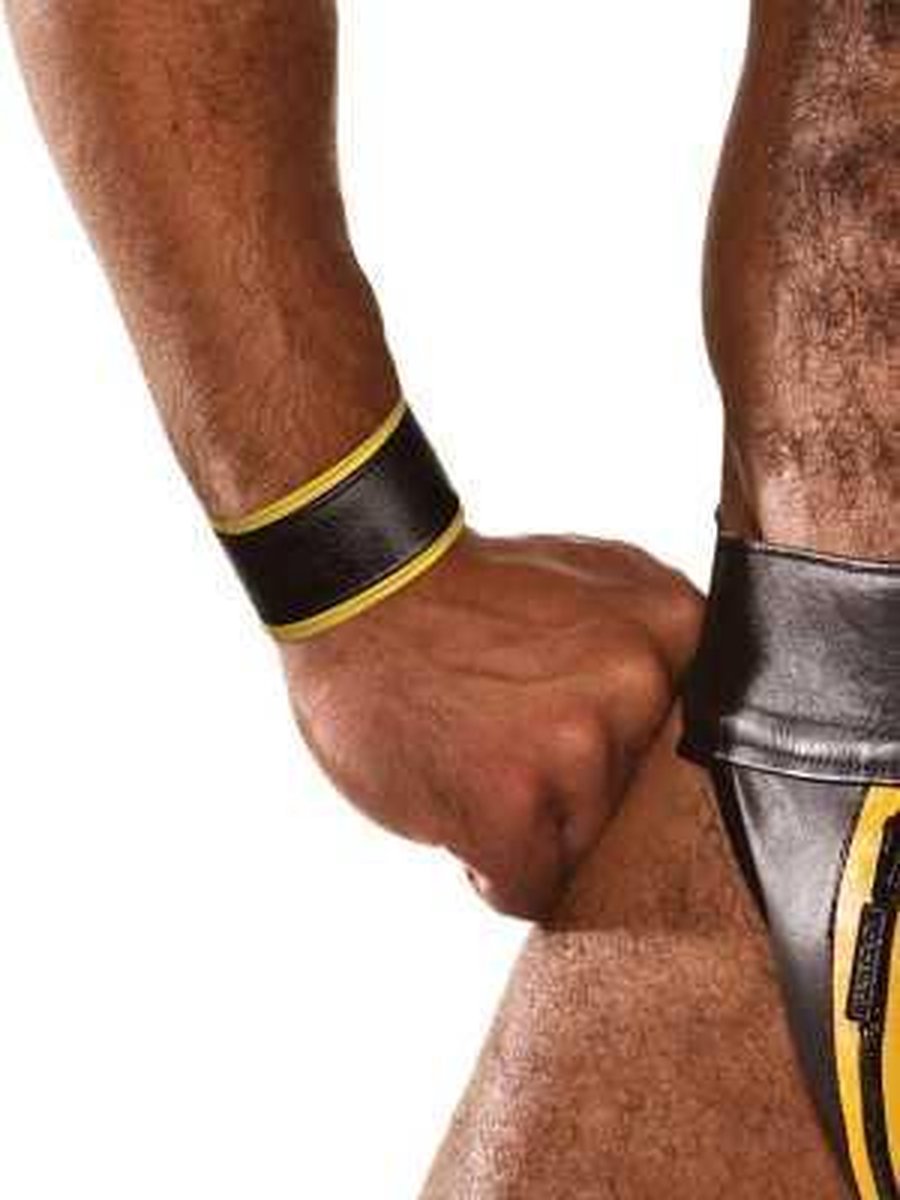 Colt Leather Wrist Strap - Yellow