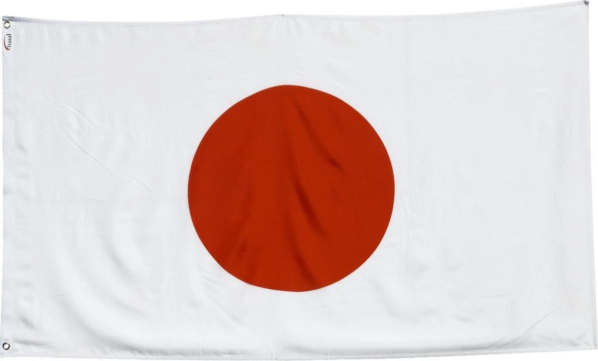 Trasal - vlag Japan - japanse vlag 150x90cm - Trasal